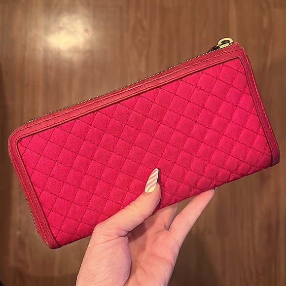 💞Authentic PRADA Pink Quilted Women's Wallet💞 - Picture 3 of 15